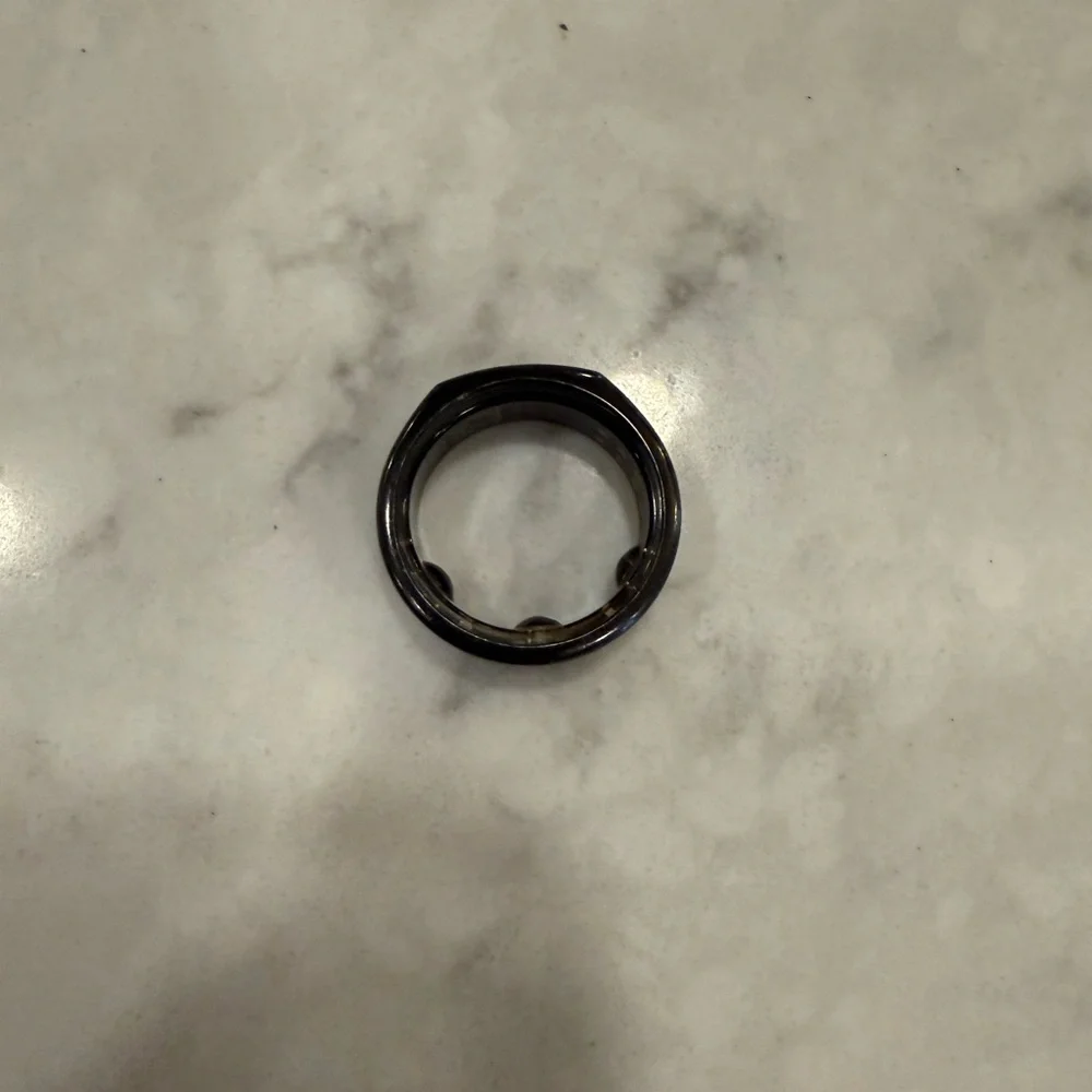Oura Ring Black Heritage Gen 3 Size 8